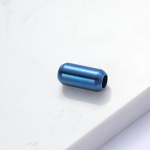 Diy 만들기 액세서리 걸쇠 보석 코드 팔찌 사용자 정의 로고 총알 결과 걸쇠 망 와이어 팔찌 - Product Image 2