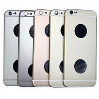 Remplacement complet du boîtier du cadre de couverture arrière du téléphone portable pour le verre 6s avec de petites pièces.