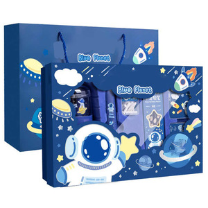 Juego de Papelería <span class=keywords><strong>El</strong></span>éctrica de Dibujos Animados ABI al por Mayor con Sacapuntas <span class=keywords><strong>El</strong></span>éctrico y Limpiador de Escritorio, Set de Regalo para <span class=keywords><strong>el</strong></span> Regreso a Clases para Niños - Product Image 1