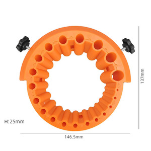 Affûteur de perceuse Yunbei à 20 trous pour meuleuse d'angle 115 125, installation facile, portable - Product Image 5