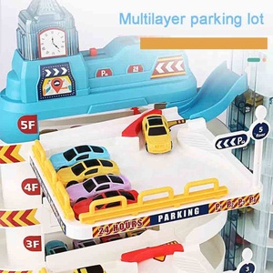 Juguete <span class=keywords><strong>de</strong></span> Construcción Multicapa para Niños, Estacionamiento Elevador, Garaje Eléctrico para Autos, Juguete <span class=keywords><strong>de</strong></span> Aventura Urbana - Product Image 6