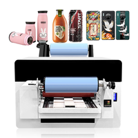 Meilleur prix pour imprimante UV cylindrique 4050 avec tête XP600, machine à plat 4050 avec tête d'impression DX7, imprimante UV multifonctionnelle mini