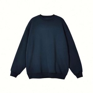H5557 Clothing Manufacturer Wholesale Custom 360 Gsm Cotton <b>Blends</b> Fleece Lined Crewneck Sweatshirts Men's Sweatshirts - Product Image 3