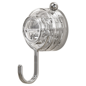 Simple Style Vacuum Suction Cup Hook Strong Load Bearing No Drilling Needed For Bathroom Toilet Door Storage - Product Image 5