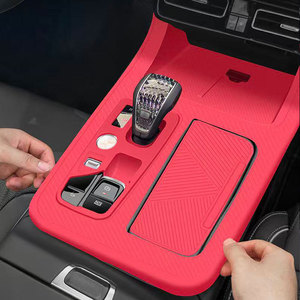 Nouvelle protection en silicone pour panneau <span class=keywords><strong>de</strong></span> commande central et porte-gobelets <span class=keywords><strong>de</strong></span> SUV GAC Trumpchi GS8 <span class=keywords><strong>de</strong></span> deuxième génération, marque Huoqiu - Product Image 3