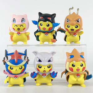 Figurines d'Action Pokemoned COS Squirtle Bulbasaur Charmander Psyduck Pikachus Jouets Vente en Gros - Product Image 3