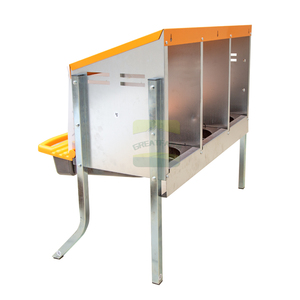 Nueva Caja de Nidificación para Gallinas de Acero Galvanizado y PVC con 3 Orificios y Recolección de <span class=keywords><strong>Huevos</strong></span> para Gallinas Ponedoras, Equipo para Granjas Avícolas - Product Image 3