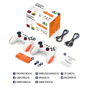 X10 PRO 4K <b>TV</b> Connect 2.4G Double Game <b>Controller</b> Support 50000+ Games 51 128GB Video Pad X10 PRO Dual 2.4G Wireless Game Pad Su - Product Image 3