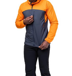 Veste Softshell décontractée pour homme, coupe-vent, chaude, à capuche, tissée, pour la randonnée et la course à pied en automne, avec service OEM - Product Image 1