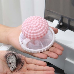 Laundry Balls Blue Pink Yellow Reusable Polyester PP Cleaning Supplies For Washing Machine - Product Image 4