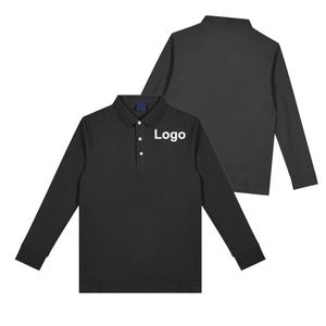 Ropa Deportiva con Logotipo de Diseño Personalizado, Camiseta Completa para Hombre, Camiseta Informal de Manga Larga, Camisetas de Polo para Golf - Product Image 4