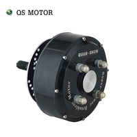 Moteur QS 1000W 48V-96V 205 40H V2 Type BLDC sans balais à aimant permanent, moteur moyeu à arbre unique, étanche IP54, efficacité 85%-92%