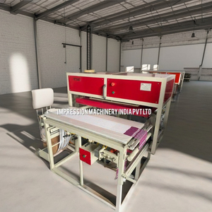 Heavy Duty Manual Roll <b>Garment</b> Iron Machine for Webbing Lace Ribbon and Fabric Transfer Applications - Product Image 3