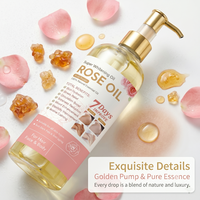 Minyak Esensial Mawar Bahan Baku Pijat Spa Pesanan Besar Aroma Stabil Ekstrak Bunga Murni Ringan Laris Manis