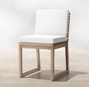 Set da Pranzo per Esterni in <span class=keywords><strong>Teak</strong></span>: <span class=keywords><strong>Tavolo</strong></span> e Sedie per Giardino, Villa, Hotel e Cortile - Product Image 2