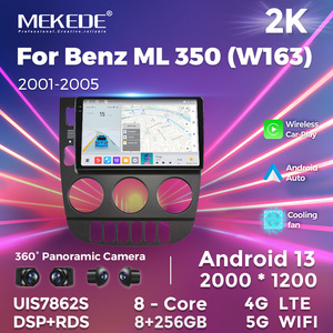 MEKEDE-<span class=keywords><strong>Autoradio</strong></span> MS Android 13, 8 + 256G, 4G, LTE, navigation GPS, 8 cœurs, WiFi, 4G LTE, pour Benz ML 350 <span class=keywords><strong>W163</strong></span> 2001-2005 - Product Image 6