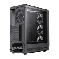 GAMEMAX OEM ODM Plastic Computer Case White Black ATX Mid Tower Stock ATX PSU 7 Slots 12cm Fan