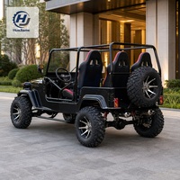 Buggy utilitaire à essence OEM 350CC, style SUV classique, robuste, tout-terrain, pour flotte de location, idéal pour les parcs écologiques et les excursions côtières