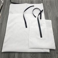 Pochette en velours de luxe pour hôtel, sac cadeau, sac à poussière, pochette en velours personnalisée avec logo, sac à main pour vêtements avec rabat à ruban, sac d'emballage pour bijoux