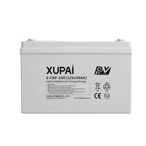 XUPAI <span class=keywords><strong>batterie</strong></span> à cellules humides à courant élevé 6-CNF-100 <span class=keywords><strong>12V</strong></span> 100Ah robuste pour le démarrage du camion - Product Image 2