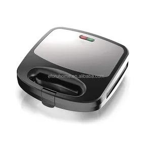 Eforu Toast Machine Grill Non-Stick Tosti Maker 3 In 1 Afneembare Ontbijt Maker Broodrooster