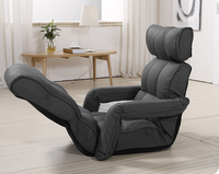 Fauteuil inclinable moderne capitonné pour la maison, le bureau et la chambre – Chaise longue individuelle confortable avec fonction couchage