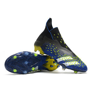 Botas de fútbol de tobillo alto personalizadas, precio barato al por mayor, tacos deportivos para entrenamiento, calzado de fútbol para niños y adultos - Product Image 4