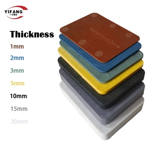 <span class=keywords><strong>Cale</strong></span> en <span class=keywords><strong>plastique</strong></span> sur mesure 100x72mm Mise à niveau pour panneaux préfabriqués Murs inclinables Emballeurs de construction Emballeurs de panneaux structurels pour toit - Product Image 2