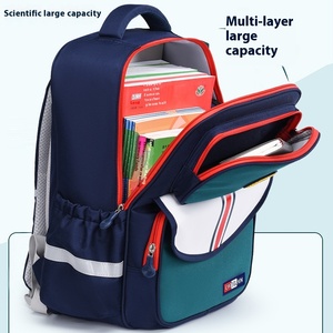 Ba lô đi học tiểu học mới cho bé trai và bé gái trẻ em giảm cân túi nhẹ công suất lớn - Product Image 3