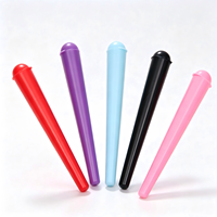 Vente en gros de tubes coniques en plastique de 120 mm avec bouchon à clapet, faciles à ouvrir, pour l'emballage des cigares