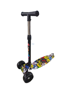 รถขาไถเด็กสามล้ออเนกประสงค์ พร้อมเบาะนั่งถอดได้ ล้อ PU มีไฟหลากสี แข็งแรง ทนทาน สำหรับเด็กก่อนวัยเรียน - Product Image 6