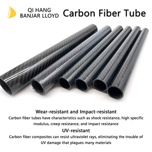 Venta al por mayor directa de fábrica de tubos de fibra de carbono de colores vibrantes, tubos huecos de fibra de carbono coloridos para bricolaje y uso industrial. - Product Image 5