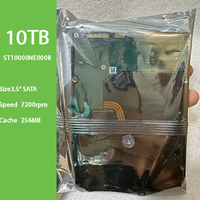 ST10000NE0008 10TB3.5" SATA3.0 6GB/s Enterprise NAS HDD Kecepatan 7200RPM 256MB Cache untuk Data 24/7 Mengurangi Kebisingan dan Getaran