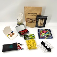 Tees de golf en bois/bambou, prix fabricant, tees de golf en bois personnalisés