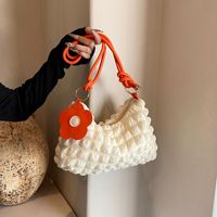2024 nouveauté filles sac Chic unique épaule bandoulière décontracté sac à main bulle doux Floral Design sac à main pour les femmes