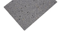 Revêtement de sol commercial en bois véritable ignifuge, carrelage vinyle PVC pour hôpital