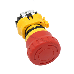 Công Tắc Nút Nhấn đầu Nấm Đỏ Công tắc dừng khẩn cấp Idec ban đầu XW1E-BV402R - Product Image 4