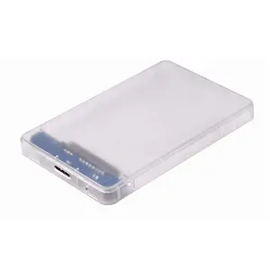 Plastic 2.5 Inch USB3.0 portable external storage external hard disk drive adapter enclosure