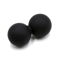 Balle de massage en silicone personnalisée en gros pour points de pression, idéale pour le dos et les pieds, soulagement des douleurs et thérapie des tissus profonds