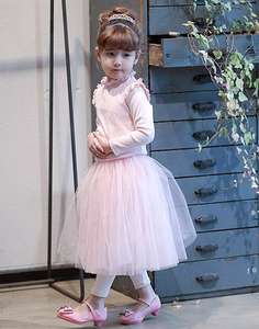 Vêtements de mode en gros, sweat-shirts pour enfants en dentelle à volants - Product Image 2