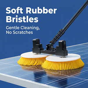<span class=keywords><strong>Prix</strong></span> usine Robot de <span class=keywords><strong>nettoyage</strong></span> de panneaux solaires à Double tête Brosse de <span class=keywords><strong>nettoyage</strong></span> télescopique à eau Outil de <span class=keywords><strong>nettoyage</strong></span> rotatif - Product Image 6