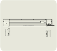 Impresora de Inyección de Tinta Digital FY-3200AT Plus H4 Nueva para Impresión de Etiquetas y Pancartas de Vinilo de Formato Ancho, con 4 Cabezales Alpha