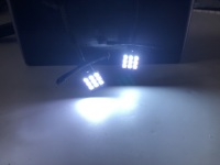 Lumière de voiture LED SK6812RGBW 12V, projecteur de voiture, œil de démon 9 LED RGBW, contrôle par application