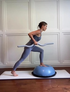 Набор для фитнеса: кольцо для пилатеса, мяч для йоги, силиконовые утяжелители для лодыжек, эластичная лента для растяжки, с возможностью нанесения логотипа - Product Image 5