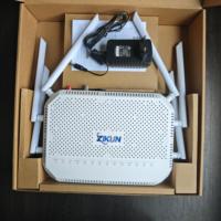 Sıcak Satış Modem Router Çift Modlu Wifi5 ONU ZC-521T XPON 4GE+2POTS+CATV+AC2100 Toptan Fiyatı