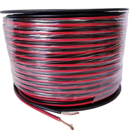 12/2 14/2 16/2 18/2 Jauge Rouge Noir Câble Haut-Parleur Fil LED Bande Lumière Rallonge 12V/24V DC Câble pour LED Bande Éclairage