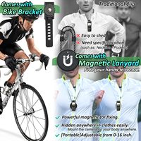 Caméra corporelle 4K avec enregistrement audio et vidéo-Caméra HD 64 Go 1080P pour caméras de voyage en plein air-Avec pince magnétique Lampe de poche 6HR