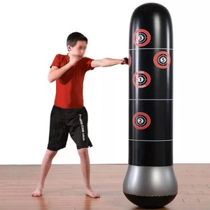 Saco de Boxeo Inflable de Alta Calidad, Saco de Boxeo Independiente, Saco de Patadas para Niños, Entrenamiento, Juguete para Reducir el Estrés - Product Image 1