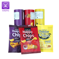 Rouleau de film d'emballage en plastique flexible de qualité alimentaire feuille d'aluminium BOPP Sachet automatique pour chips de pomme de terre