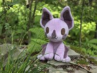 Peluche personnalisée douce en forme de chauve-souris anime, poupée lestée adaptée aux enfants, animaux de safari en peluche pour l'anxiété